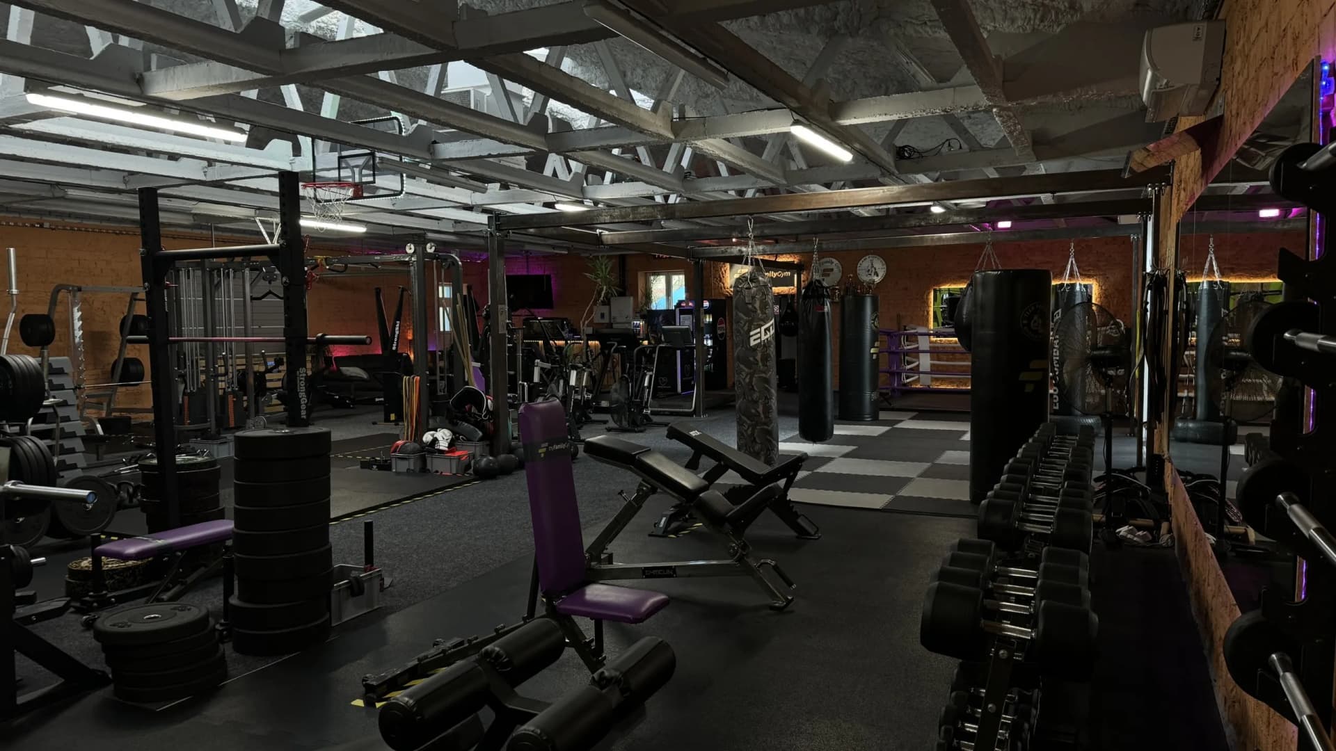 Kardio zóna fitness centra My Family Gym Hluboká